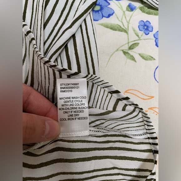 Vertical stripe button down from Fortune & Ivy - Picture 14 of 14